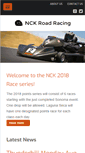 Mobile Screenshot of nckroadracing.com